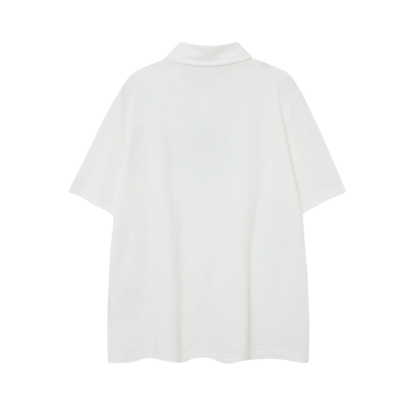 Chrome Heart T Shirts Sanskrit horseshoe print polo shirt short sleeve